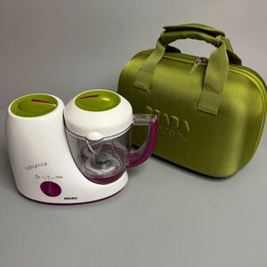 Beaba Babycook 4-in-1 Baby Food Maker Cooker Blender Travel Case NO STEAM BASKET